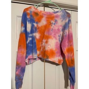 Tie dye sweat shirt
